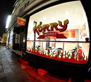 Körrywurst Kassel - Imbiss Außenansicht