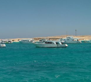 Massenansturm an der Paradies/ Giftun Insel