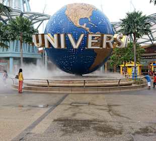 Blick auf die Studios