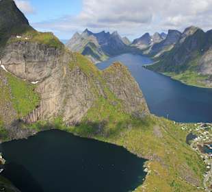 Blick auf den Kjerkfjord
