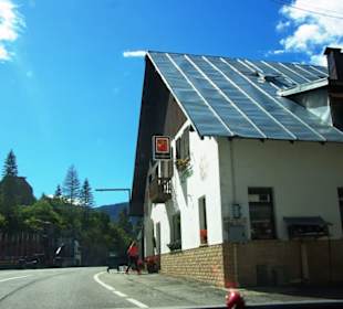 Restaurant und Souvenirladen 