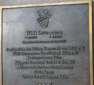 Beim Ostermannbrunnen am Ostermannplatz in Köln