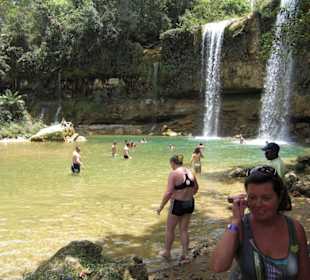Wasserfall bei der Jeepsafari ( cigua tours )
