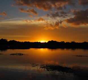 Sonnenuntergang Eco Camp