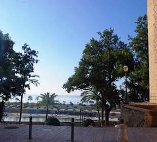 Blickrichtung zum Meer