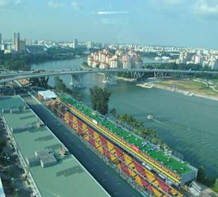 Blick auf die F1-Pool-Position