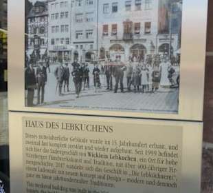 Die Lebküchnerei in Nürnberg am Hauptmarkt