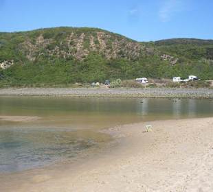 Praia, Flussseite