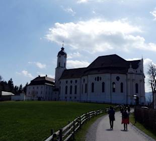 Prälatenweg zur Wieskirche