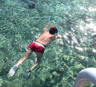 Schnorcheln am Riff vom Schwesterhotel