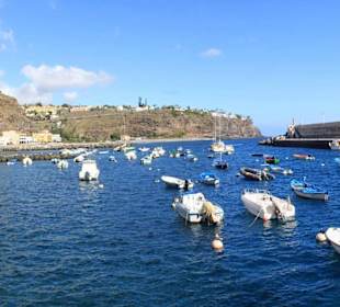 Sicht von Playa de Santiago, La Gomera