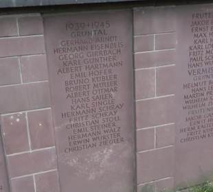 Kriegerdenkmal Grüntal