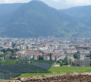 Ausblick nach Bozen