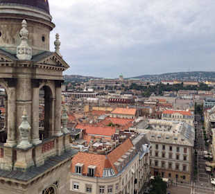 Widok z kopuły Bazyliki św. Stefana