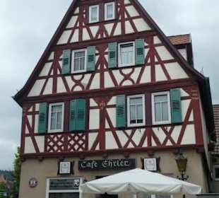 Das Café Ehrler in Bad Mergentheim