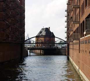 Blick in die Speicherstadt