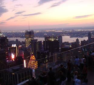 Sunset über Manhattan