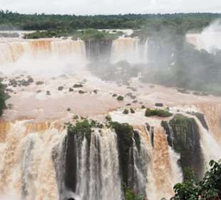 Brasilianische Seite,Blick auf argentinische Seite
