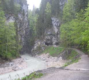 Eingang zur Partnachklamm 