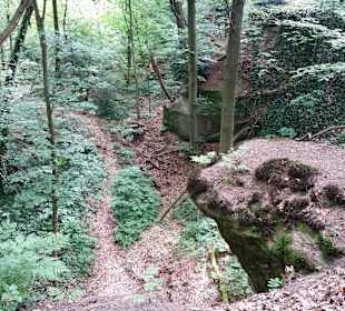 Schluchten um den Vestner Turm