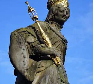 Die Statue der Kaiserin Kunigunde