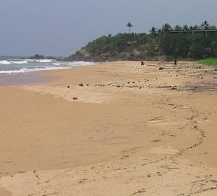 Leerer Strand - Keine Touristen 
