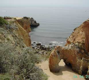 Klippenlandschaft Nähe Praia do Vau
