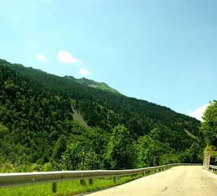 Juli Auffahrt bei Königswetter