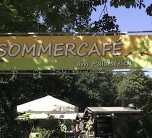 Sommercafé am Palaisteich