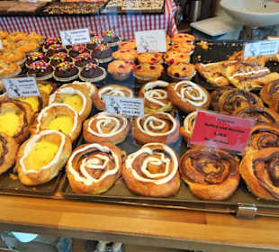 Auslage von Migge's Danish Bakery