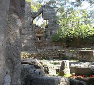 Teil der Ruinenstätte