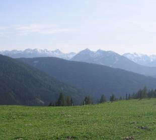 Aussicht von der Bachlalm