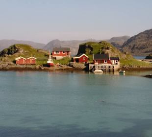 Auffahrt zum Nordkapp