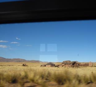 Fahrt durch die Anden