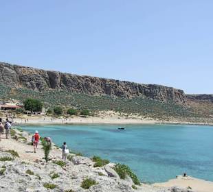 Po zejsciu z promu na wyspę Gramvousa