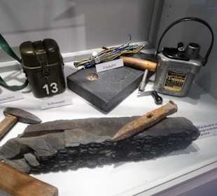 Ausstellungsteil "Schieferbergbau"