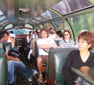 Panorama-Wagon der Panama Canal Railway