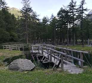 Wandern Saas Almagell