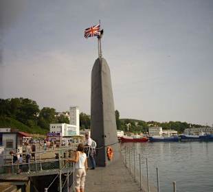 U-Boot im Hafen Sassnitz
