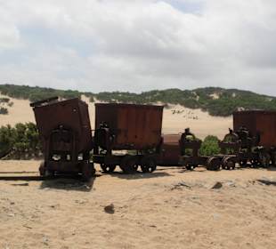 Piscinas: Loren der ehemaligen Kupferminen