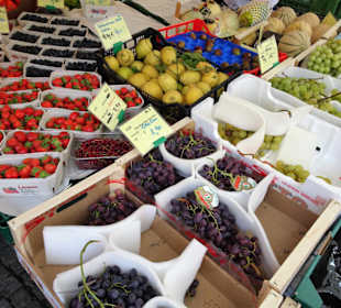 Impressionen vom Salzburger Grünmarkt