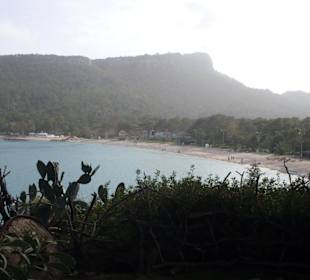 Blick auf den Moonlight Beach