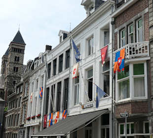 Vrijthof Maastricht: gesperrt für A. Rieu Konzerte