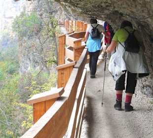 Romantische Wanderung z.Kloster S.Romedio.