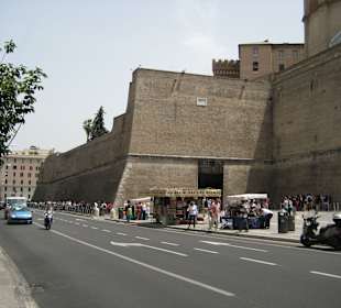 Eingang zu dem vatikanischen Museen