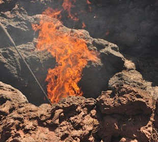 Demonstration der Erdwärme