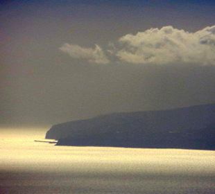 Blick von Masca auf die Nachbarinsel La Gomera