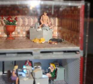 Lustige Büro 6-Szene