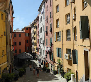 In der Altstadt von Genua