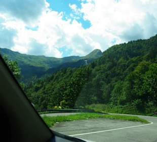 Sehr Kurvenreich die Strecke